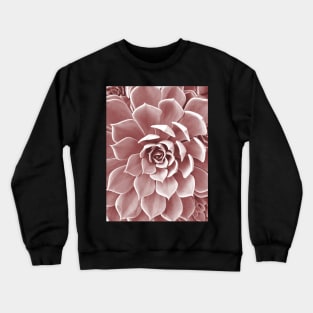 Pink Succulent Crewneck Sweatshirt